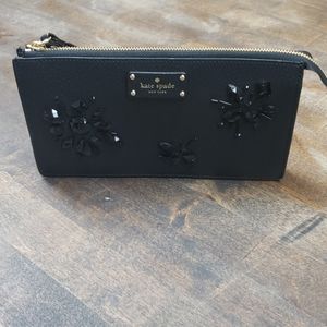 Nwt Kate spade cluch black